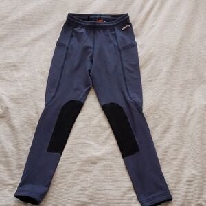 Kerrits Girls Riding Pants Navy Blue